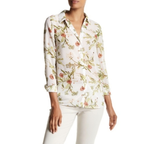 Philosophy Floral Top - Picture 1 of 10